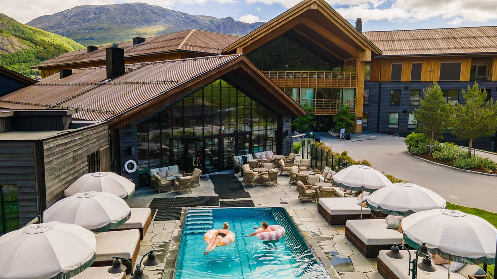 Utebassenget, Fýri Resort i Hemsedal